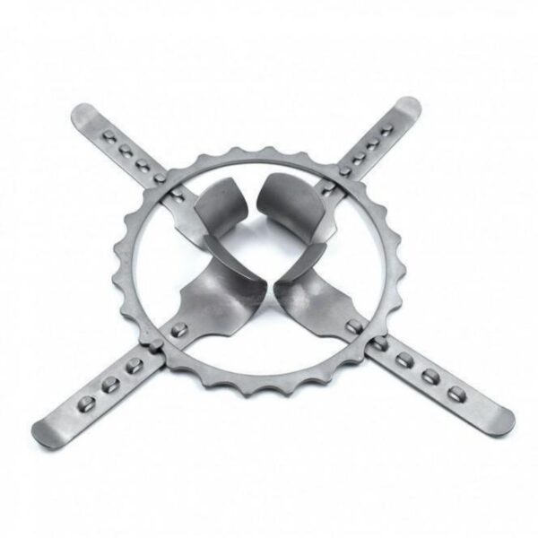 Dennis Browne Ring Retractor with 4 Doyen's Blades