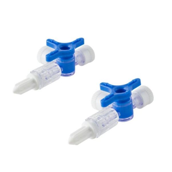 Bi-Valve Three Way Stop Cock